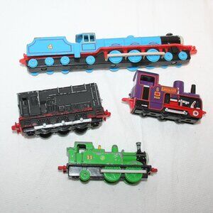 Vtg. (4) Thomas Tank Engine & Friends Diecast Magnetic Trains Ertl Lot 5 1990's